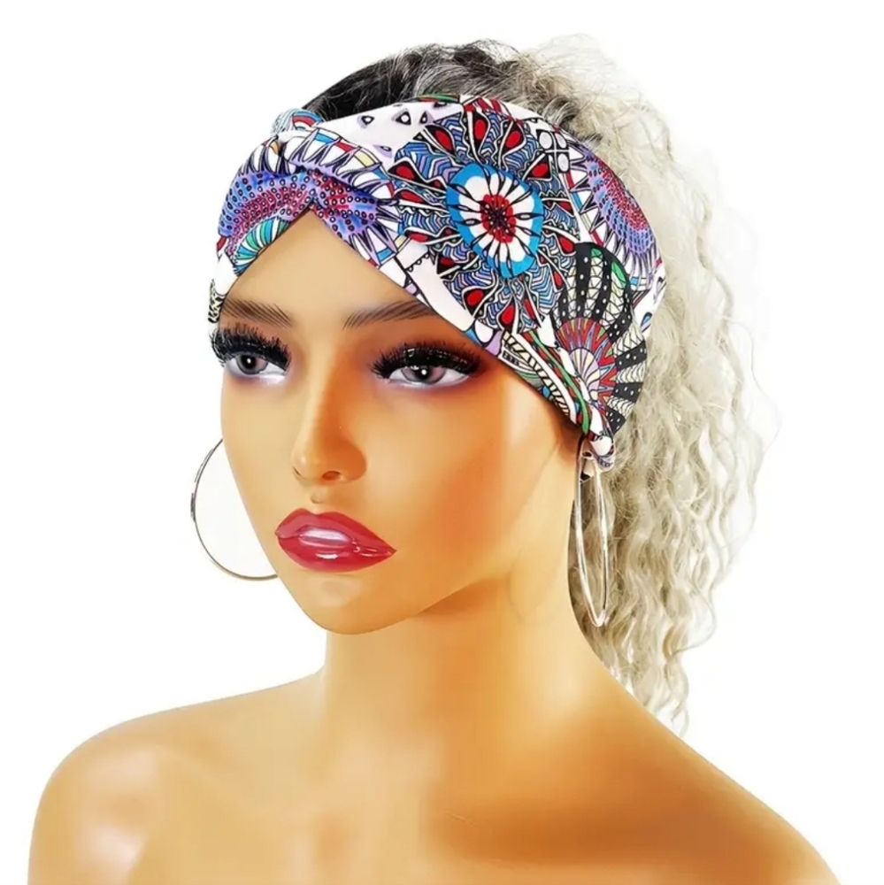 Mandela Print Headband